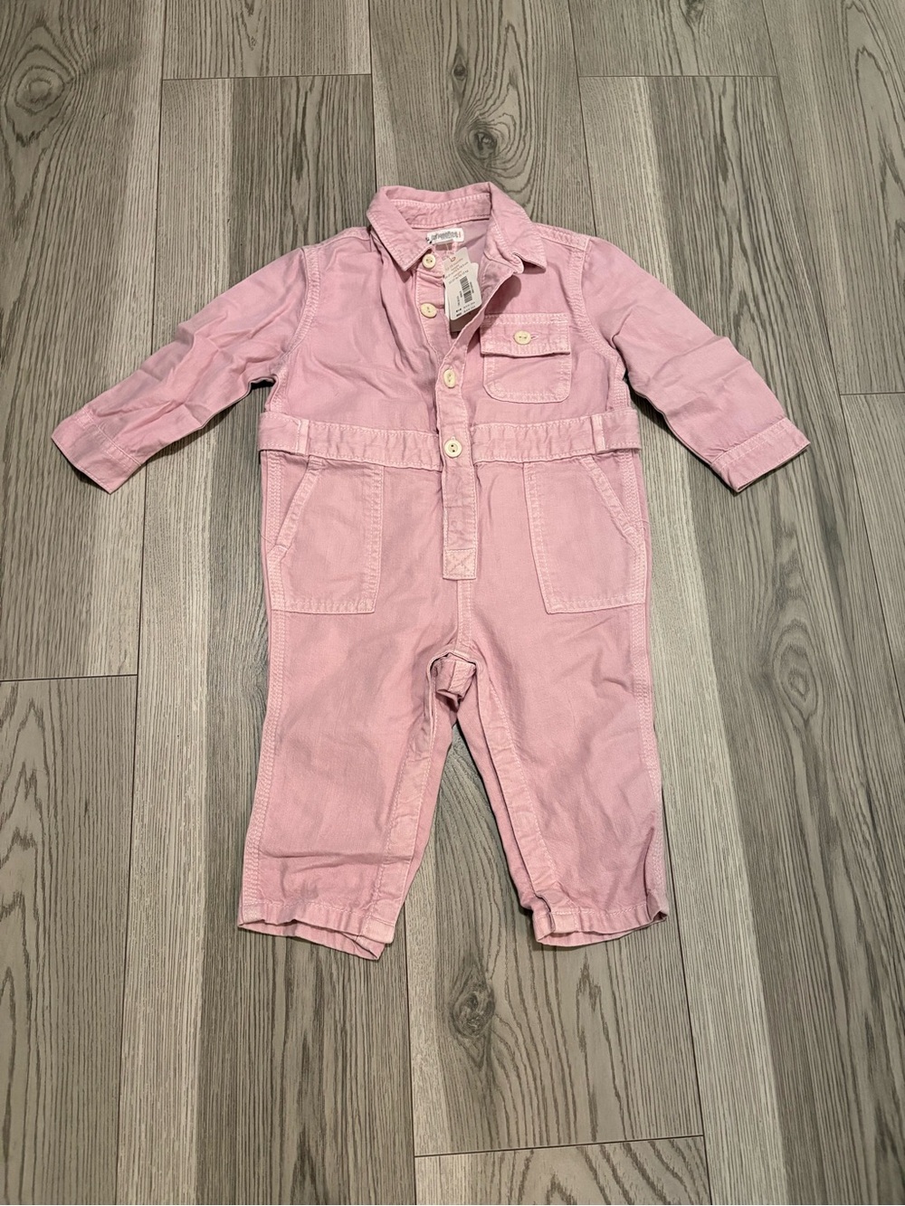 Gymboree Baby Light Pink Jumpsuit Size 12/18 Months NWT